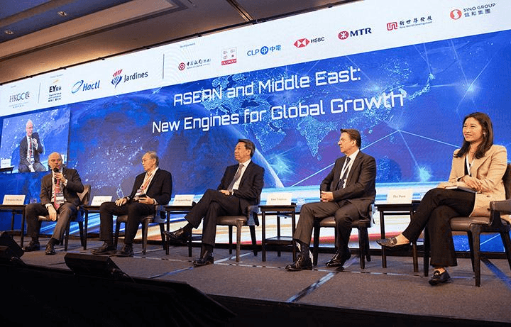 Panel discussion at an HKGCC business event