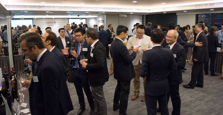 Business seminar audience