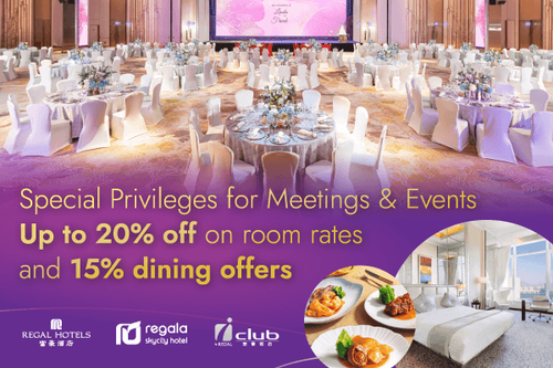 Regal Hotels dining and room offer