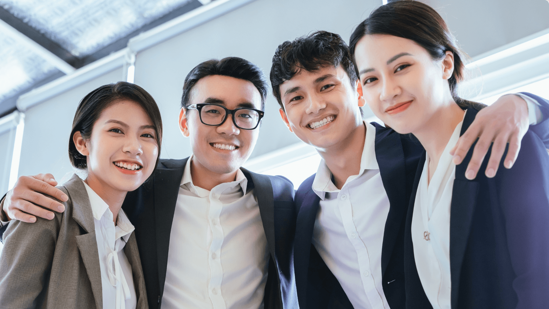 Young business leaders